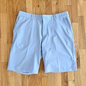 Adidas Mens Baby Blue Golf Shorts Like New Size 34